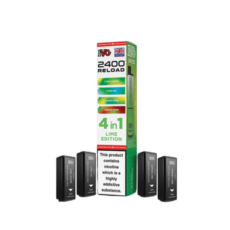 IVG 2400 RELOAD 4 IN 1 PREFILLED PODS