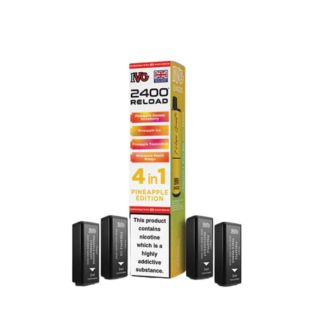 IVG 2400 RELOAD 4 IN 1 PREFILLED PODS