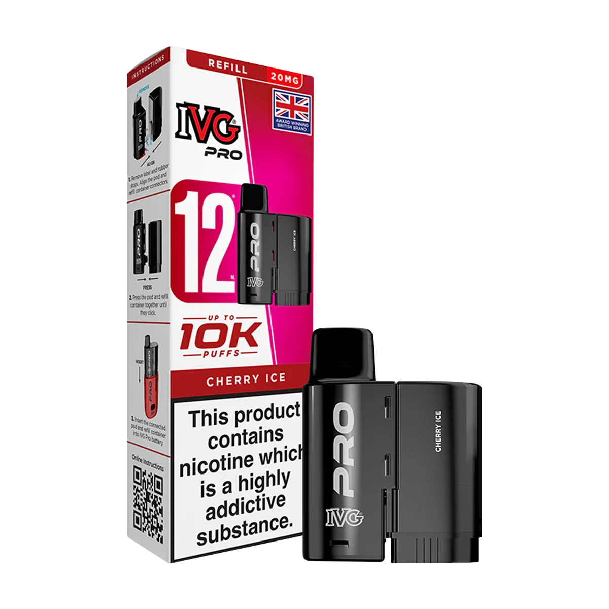 IVG Pro 10K Prefilled 12ml Replacement Pod