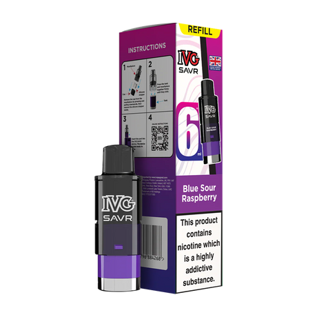 IVG SAVR Prefilled Pod + Refill Container