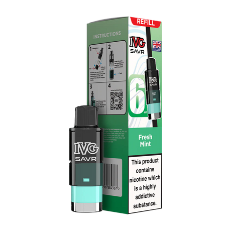 IVG SAVR Prefilled Pod + Refill Container