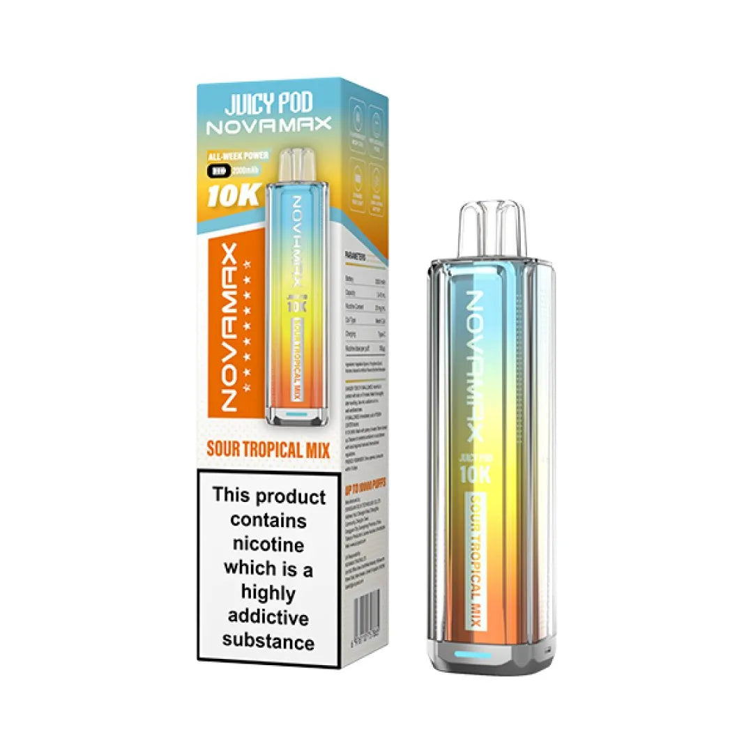 JUICY POD NOVAMAX 10K