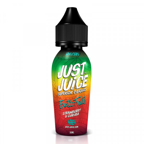 Strawberry And Curuba By Just Juice Exotic Range 50ml Shortfill