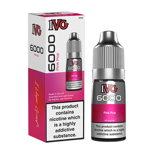 Pink Pop By IVG 6000 10ml Salts