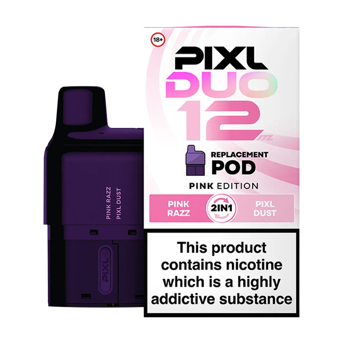 PIXL DUO 12 PREFILLED POD KIT (2 IN 1) - OFICIAL