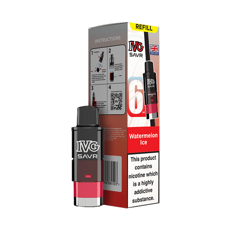 IVG SAVR Prefilled Pod + Refill Container