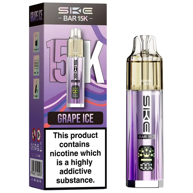 SKE BAR 15K PREFILLED POD VAPE KIT