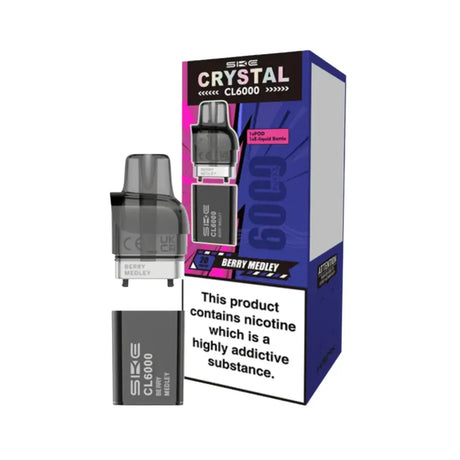 SKE Crystal CL6000 Prefilled Vape Pods