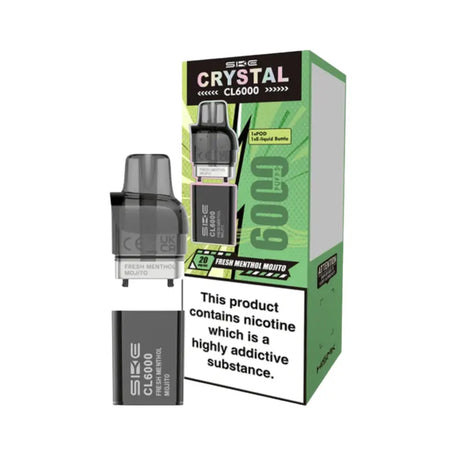 SKE Crystal CL6000 Prefilled Vape Pods