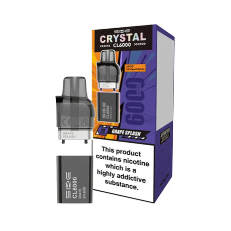 SKE Crystal CL6000 Prefilled Vape Pods
