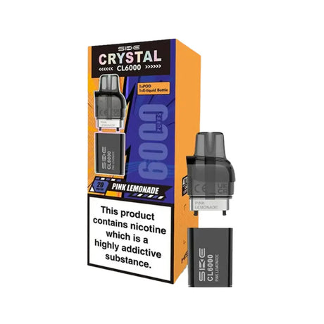 SKE Crystal CL6000 Prefilled Vape Pods