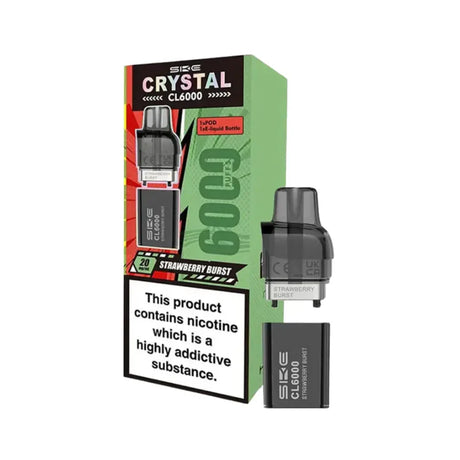 SKE Crystal CL6000 Prefilled Vape Pods