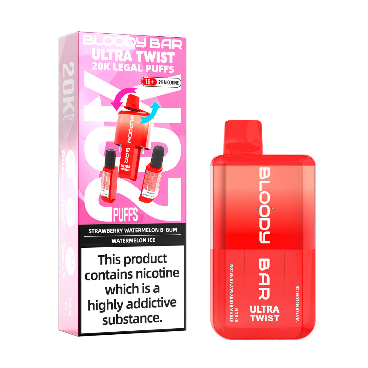 20k Puff Ultra Twist Disposable Vape Kit